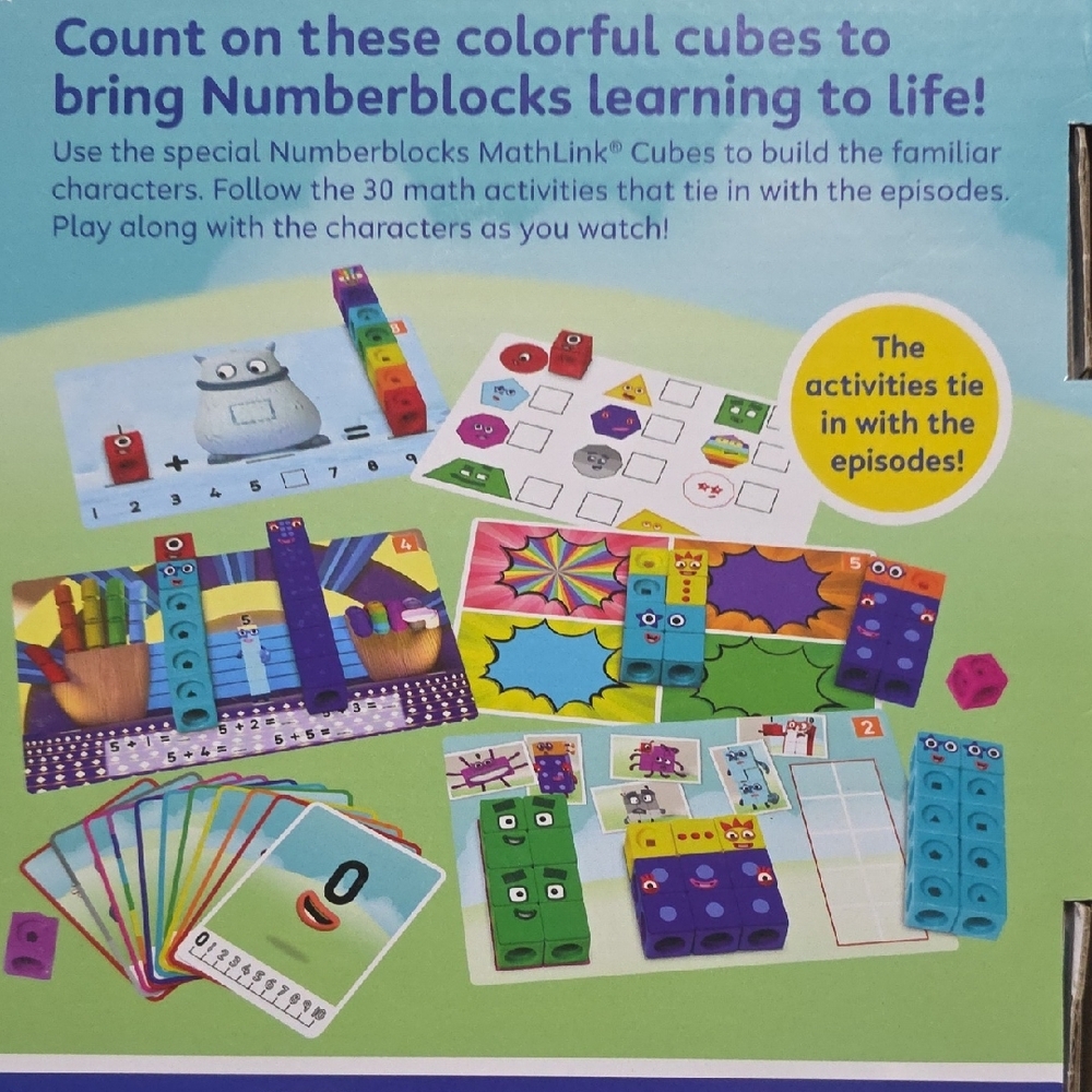 Numberblocks MathLink Cubes Activity Set - Picture 5 of 6